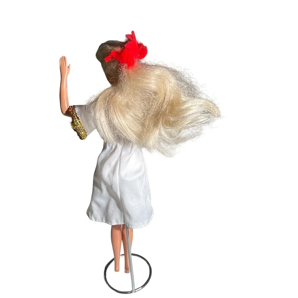 Vintage Barbie Twist N Turn TNT Doll 1966 Malaysia Bendable Legs Blonde